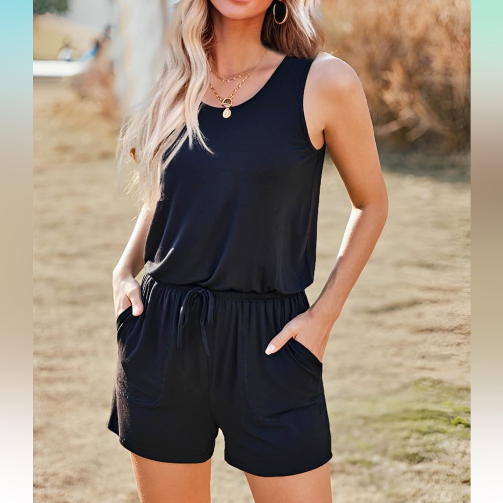 Black Romper size small - Picture 3 of 10